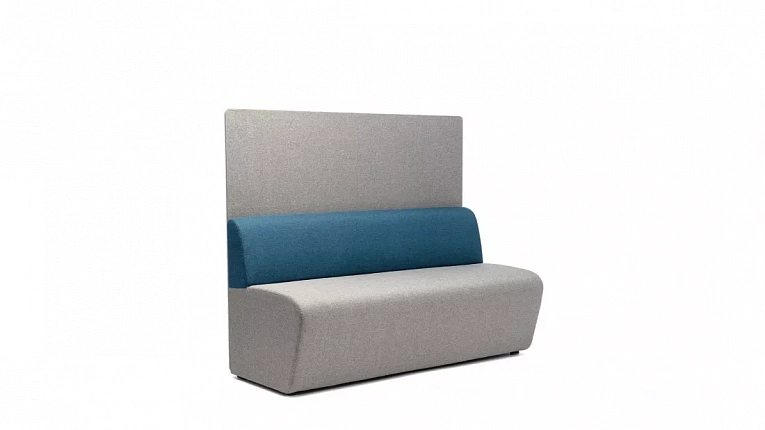 Высокий двухместный диван Unital Юта 1600х670х1345