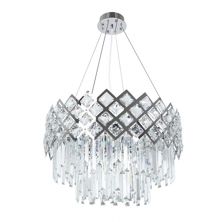 Подвесная люстра Arte Lamp WEZEN хром A1006SP-10CC