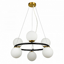 Подвесная люстра Arte Lamp Alcor черный, белый A2224SP-6BK