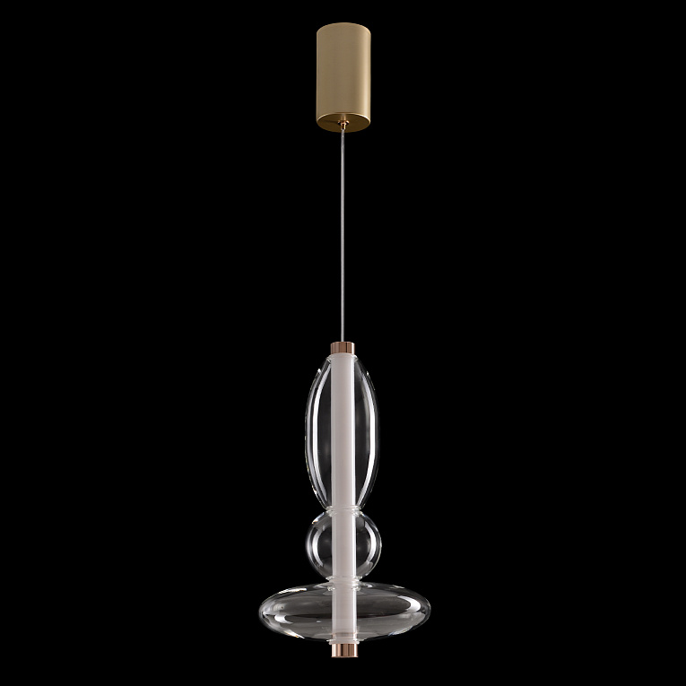 Подвесной светильник Crystal Lux QUASAR SP10W LED TRANSPARENT