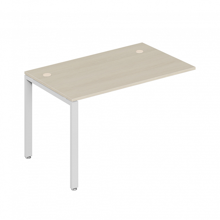 Удлинитель стола 120 Pointex Тренд металл (Trend metal) TDM32230384 дуб феррара / белый