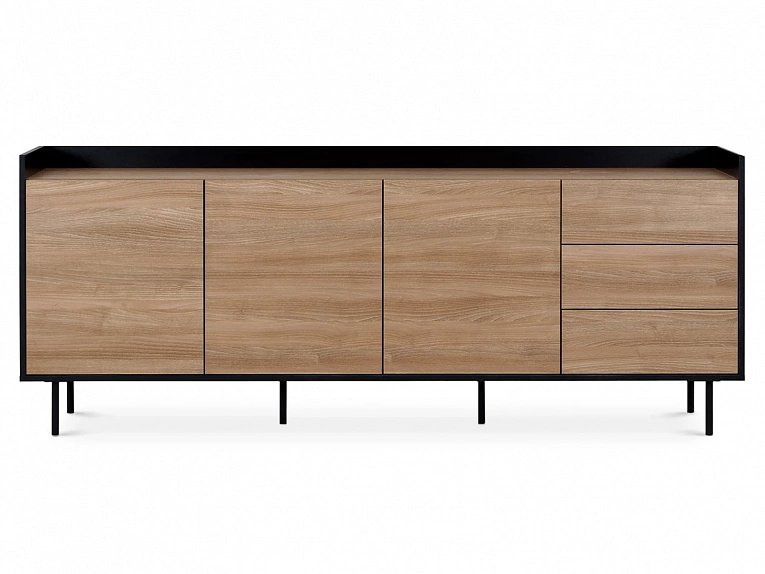 Сервант OgogoHome Look 970565 черный